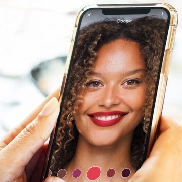 Shopping for a beauty product? Try it on with Google. Shopping for a beauty product? Try it on with Google.