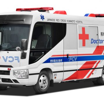 Toyota reveals the world’s first fuel cell mobile clinic