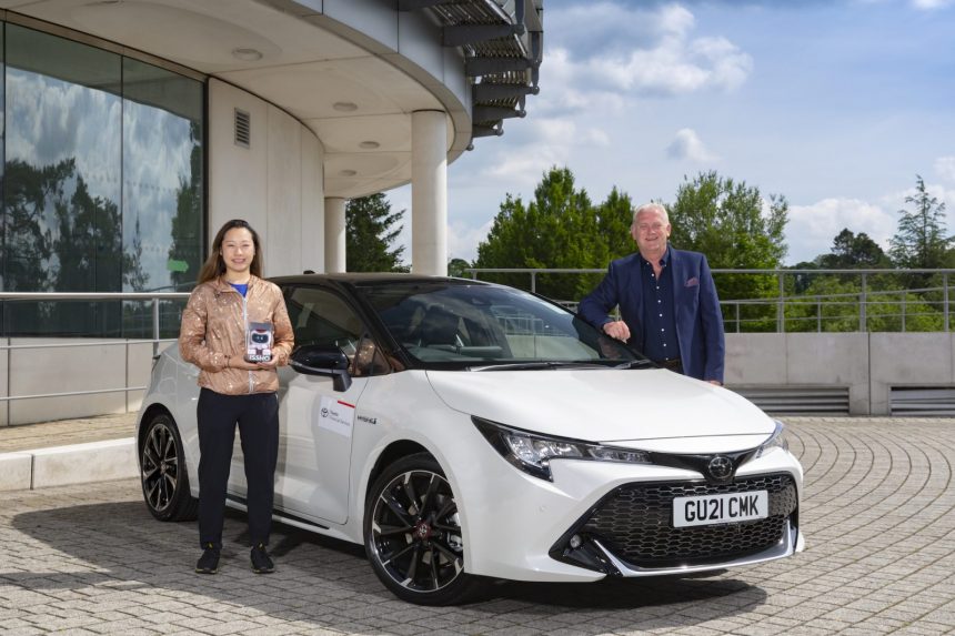 Miki Koyama provided with Corolla GR Sport Road Car by Toyota Miki Koyama provided with Corolla GR Sport Road Car by Toyota