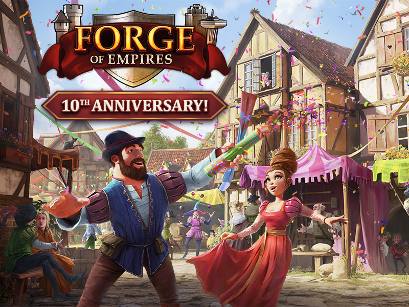 Forge of Empires celebrates 10th anniversary with new event, special prizes Forge of Empires celebrates 10th anniversary with new event, special prizes