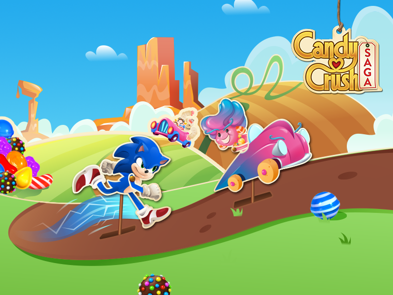 Sonic lands in the Candy Kingdom as Great Adventure Season begins Sonic lands in the Candy Kingdom as Great Adventure Season begins