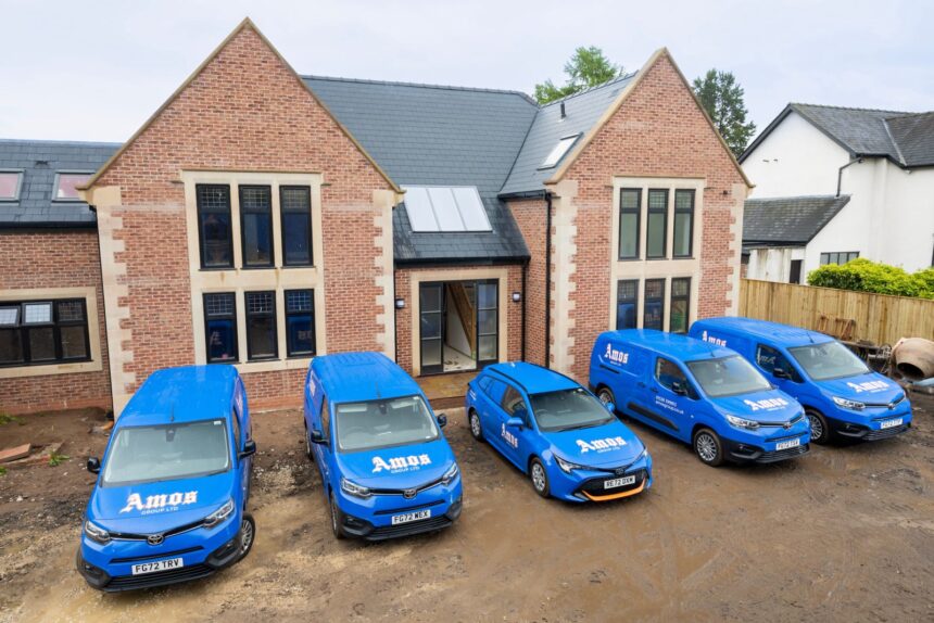 Amos Group and its eye-catching Toyota fleet Amos Group and its eye-catching Toyota fleet