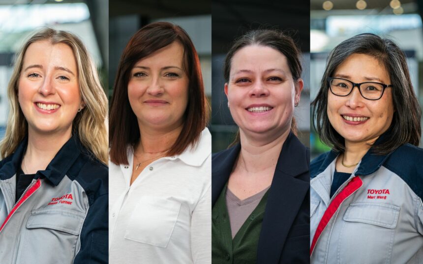 Inspiring women of the Toyota family: Julie, Emma, Magdalena and Mari Inspiring women of the Toyota family: Julie, Emma, Magdalena and Mari