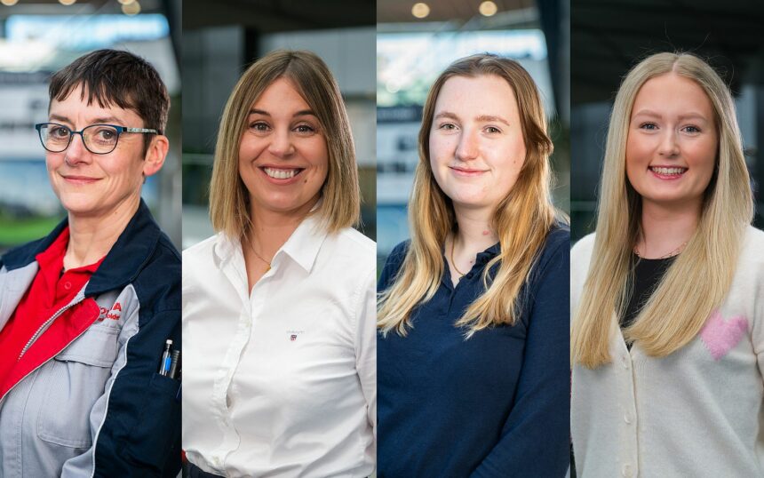 Inspiring women of the Toyota family: Grace, Holly, Julie and Pascale