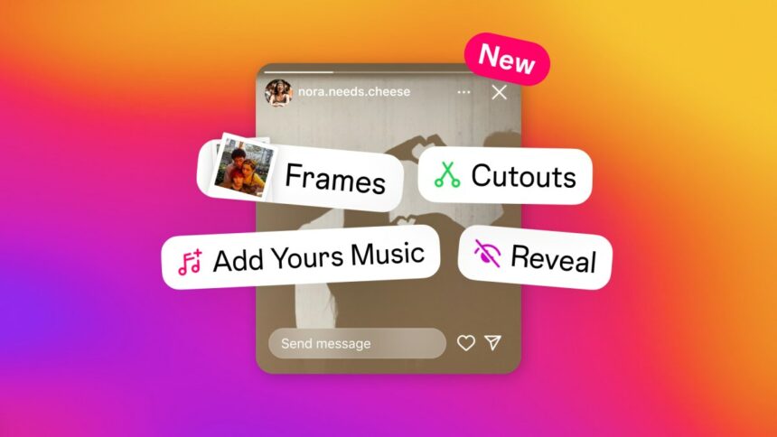 Facebook: New Stickers in Instagram Stories Facebook: New Stickers in Instagram Stories